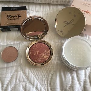Ciate London blush, powder and highlighter lot